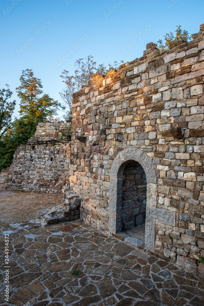 Fortifications of Monte di Buja. Pieve di San Lorenzo and Lombard Castle