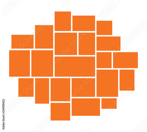 Vector frame for photos.