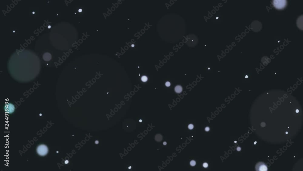 Colored Bokeh Light Particles Colored Bokeh Light Particles