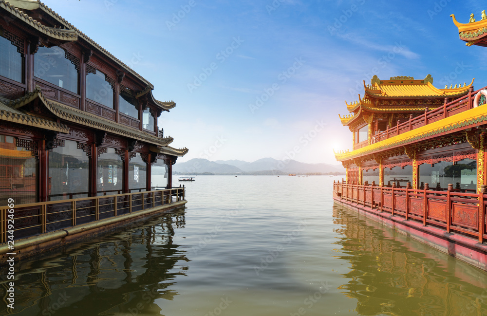 West Lake Hangzhou cruise ship West Lake Hangzhou cruise ship