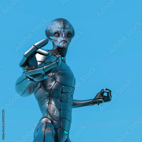 Fényképezés big boss grey alien