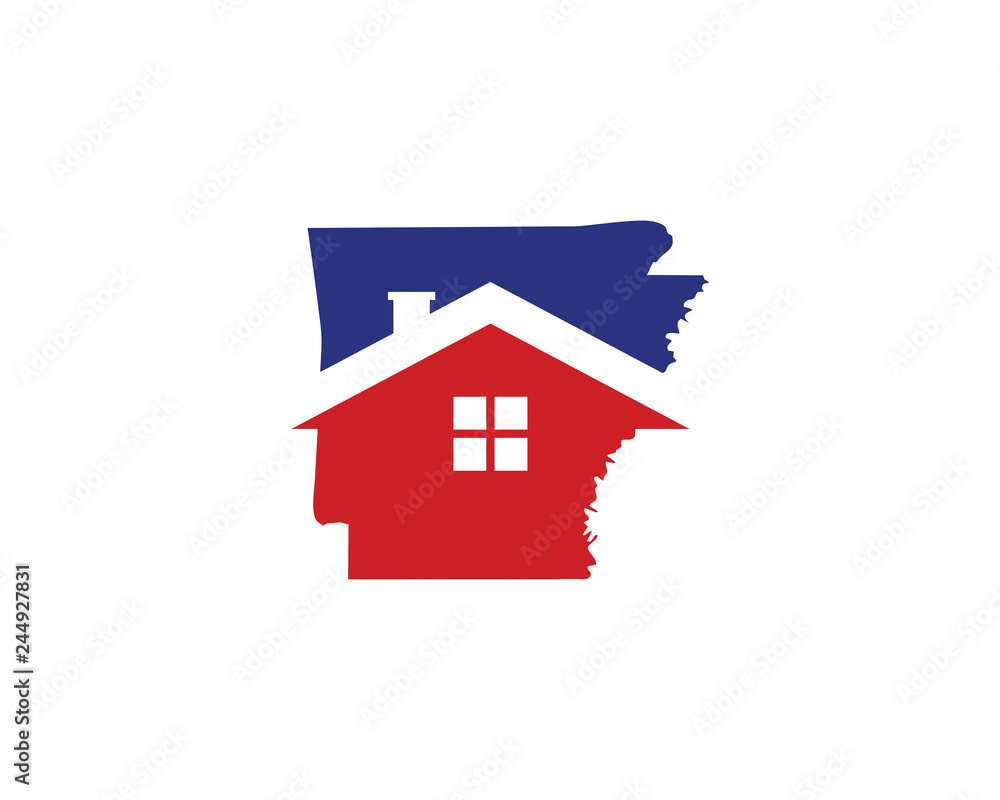 Arkansas Real Estate Logo Icon 001