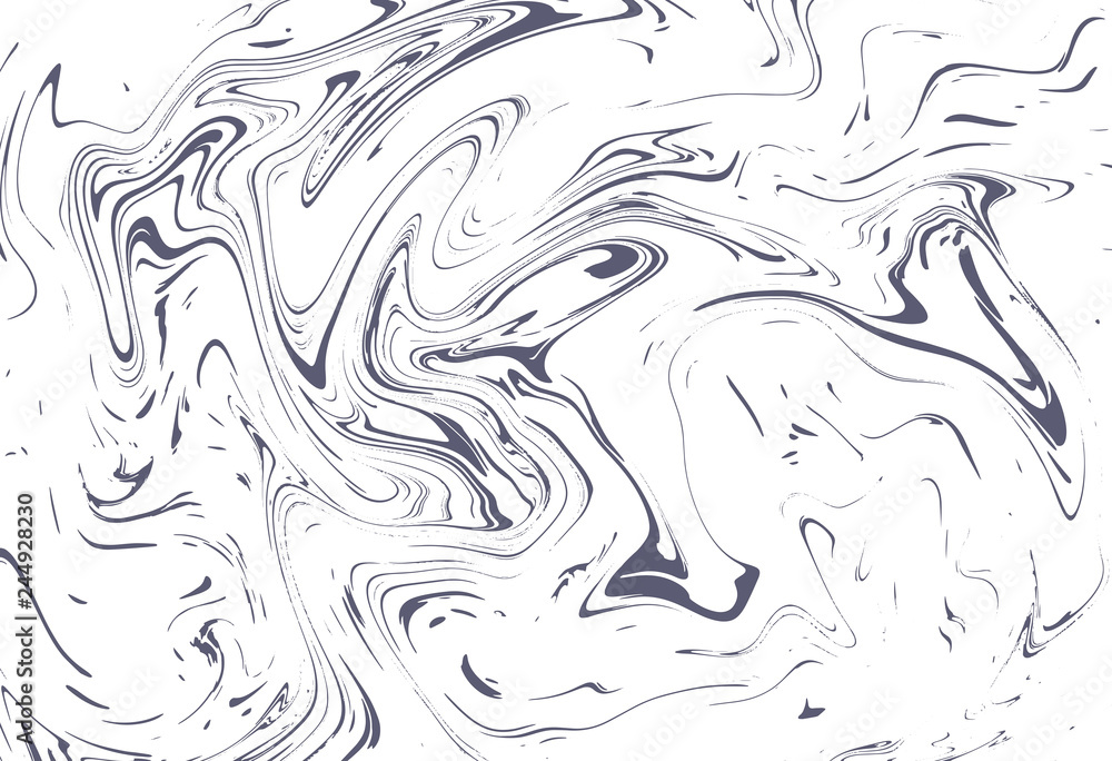 Obraz premium Abstract vector background. with beautiful fantasy ink patterns. Liquid paint. Fluid art. The ornament of marble. Colorful bright combination of colors. Modern colorful flow.