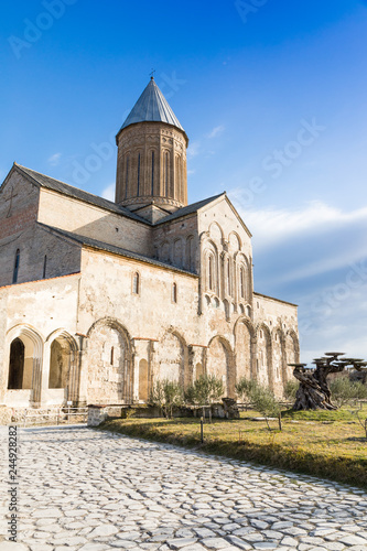 Alaverdi St. George Cathedral. Kakheti Region. Georgia photo