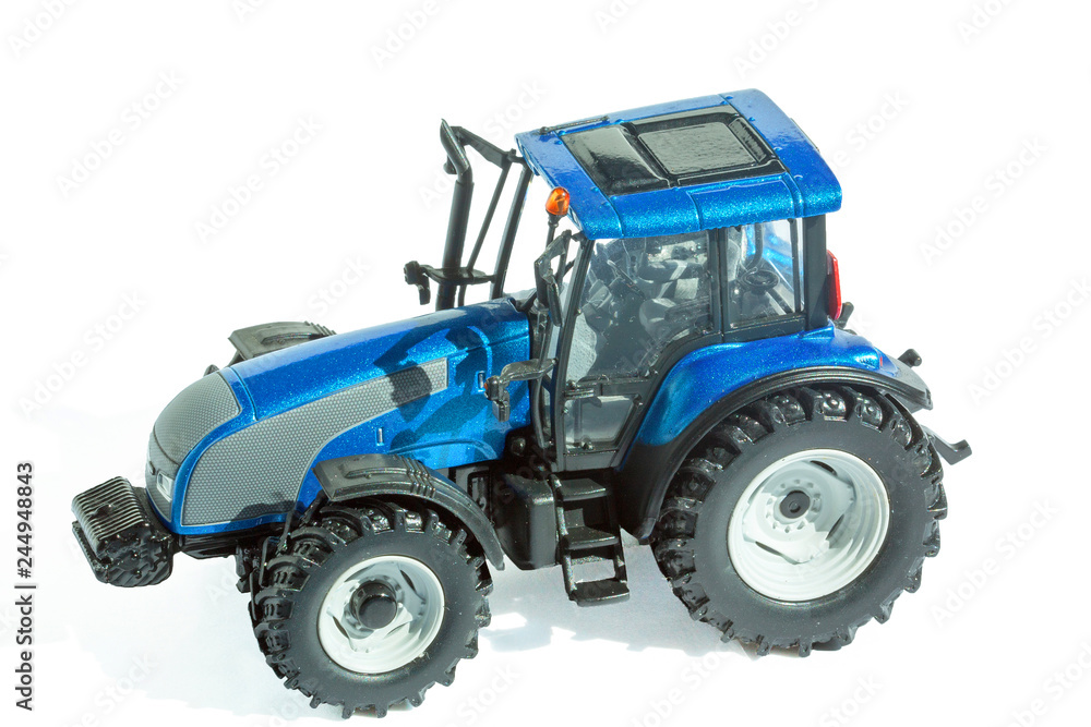 Obraz premium Jouet de modèle réduit de tracteur 