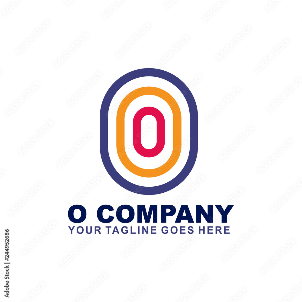 o letter logo design o letter logo design