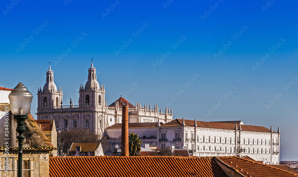 Obraz premium Kloster São Vicente de Fora in Lissabon