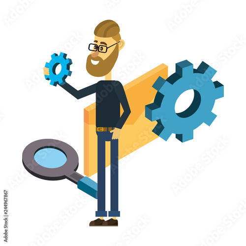 Young people and technical support