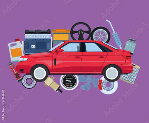 Car factory and parts