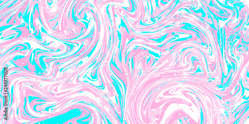 Marble abstract background. Liquid wave. Vector illustration. photo