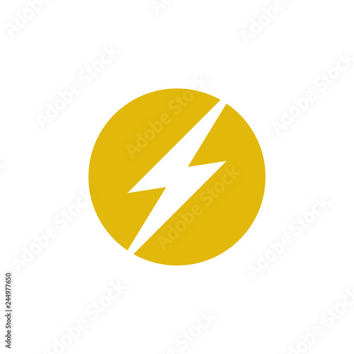 Bolt icon graphic design template vector Free Download Bolt icon graphic design template vector - GFXLoad