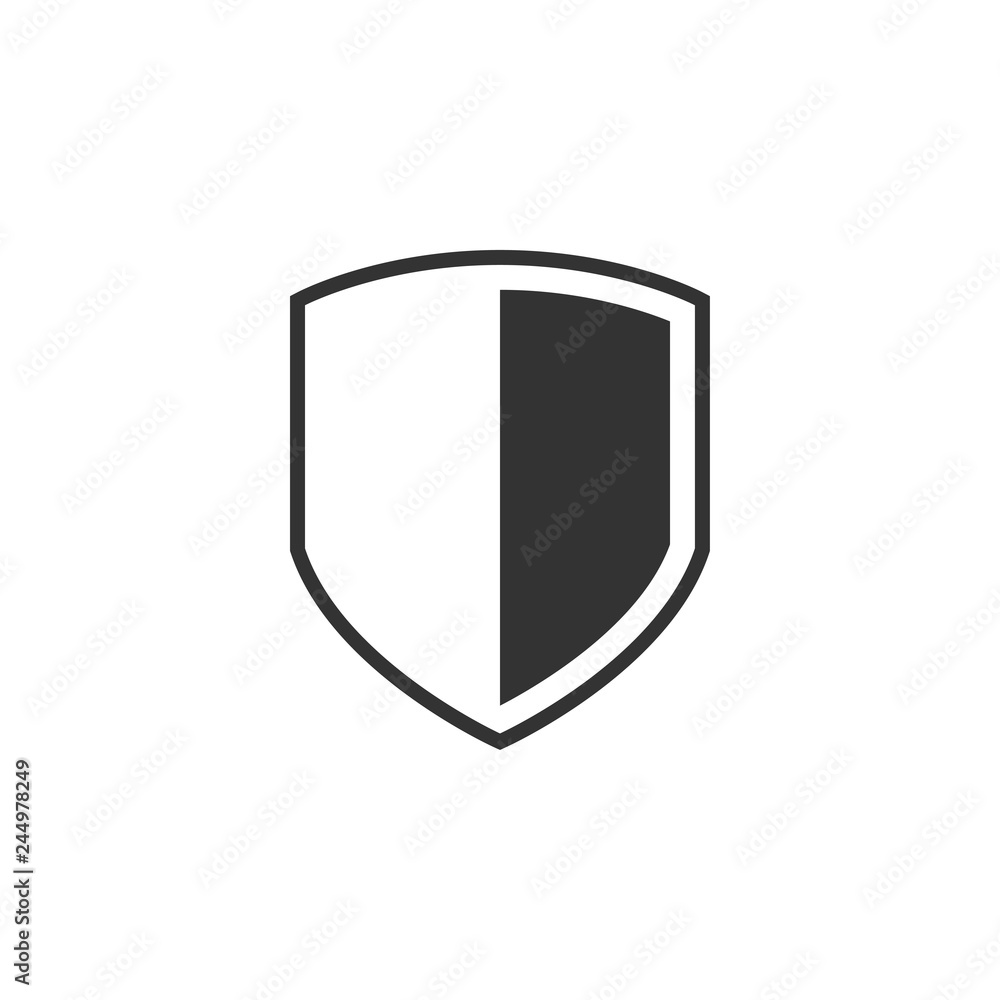 Shield icon graphic design template vector Shield icon graphic design template vector