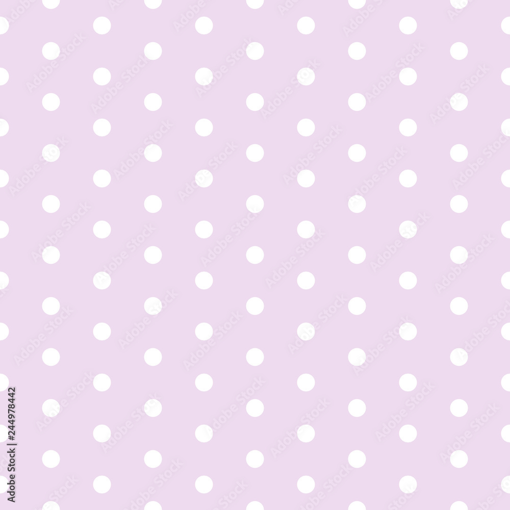 Polka dot pattern. Vector illustration with small circles. Dotted background.
