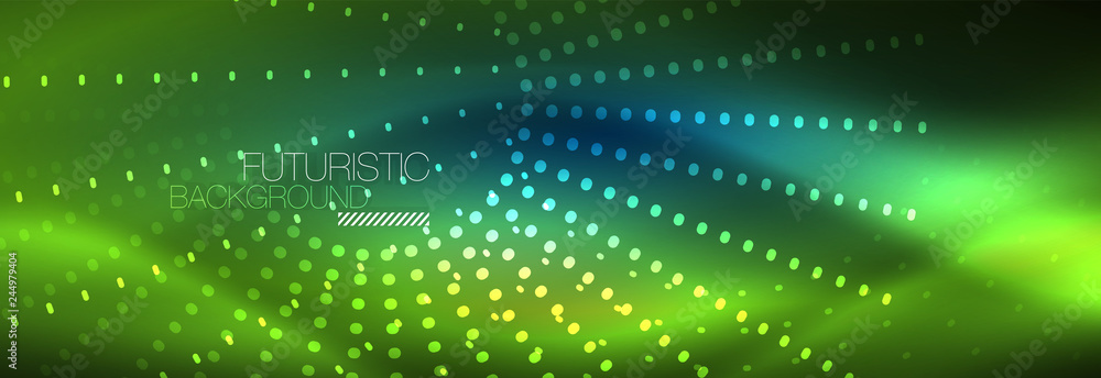 Glowing neon circle line dots, round line design, abstract style on black background. Neon abstract round circles Magic neon lights and glowing dots Glowing neon circle line dots, round line design, abstract style on black background. Neon abstract round circles Magic neon lights and glowing dots