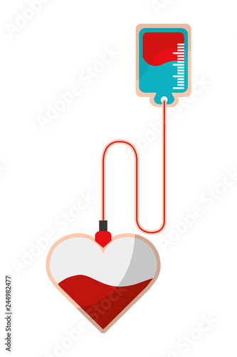 Isolated blood donation design