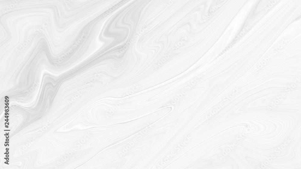 Obraz premium The texture of white marble for a pattern of packaging in a modern style. Beautiful drawing with the divorces and wavy lines in gray tones for wallpapers and screensaver.