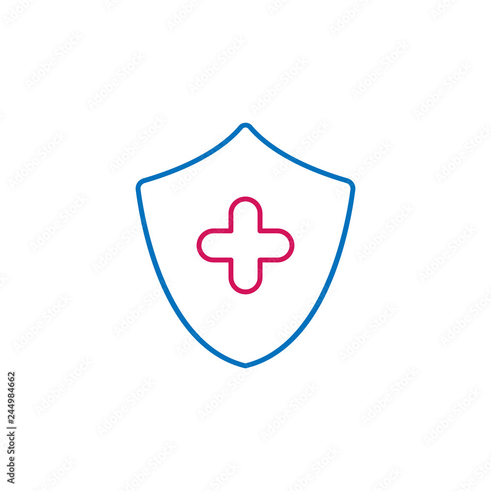 Medical, health protection colored icon. Element of medicine illustration. Signs and symbols icon can be used for web, logo, mobile app, UI, UX Medical, health protection colored icon. Element of medicine illustration. Signs and symbols icon can be used for web, logo, mobile app, UI, UX