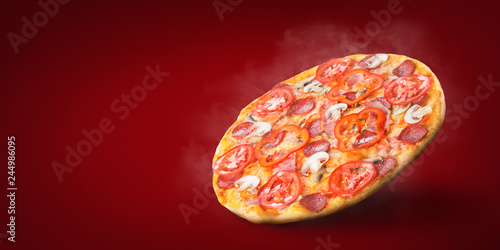 Foto Some like it hot, fast delivery concept