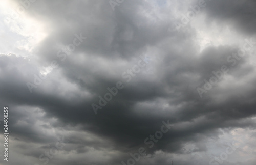 Background of storm sky clouds