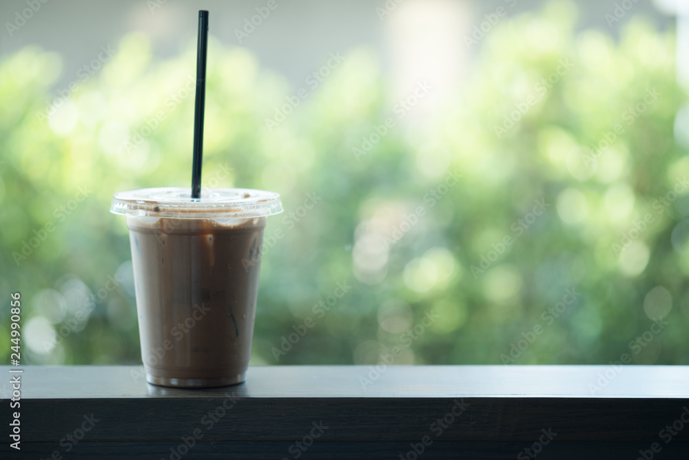 Mocha ice coffee Mocha ice coffee