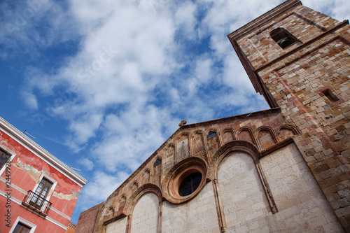 Obraz na plátně Cattedrale di Santa Chiara -Iglesias- Sardegna