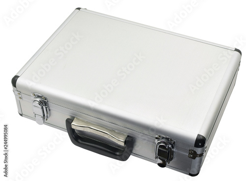The aluminum carrying case
