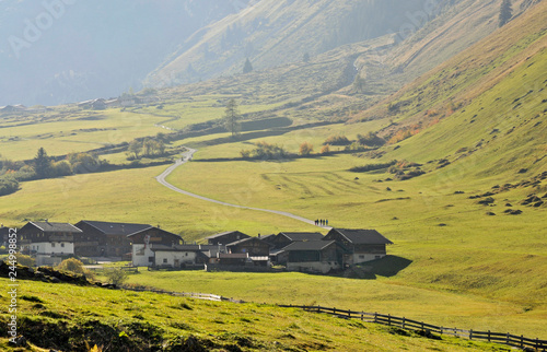 stöckleralm im obergergtal im stubaital photo