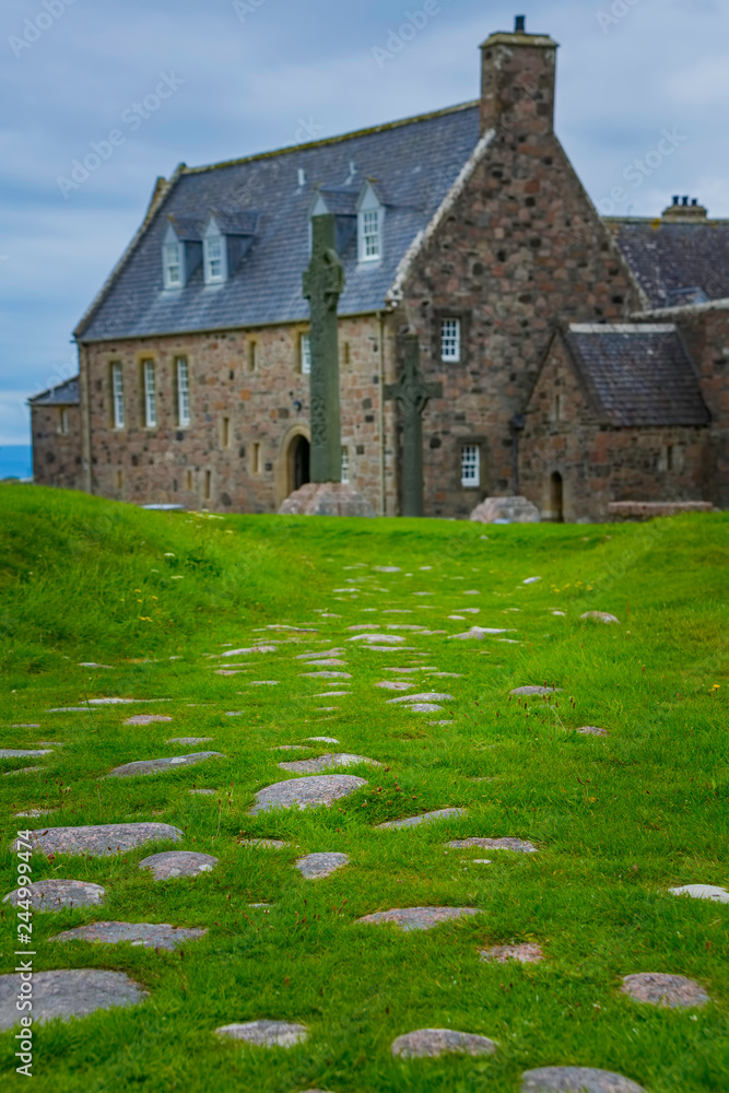 Street of the Dead at Iona Abbey