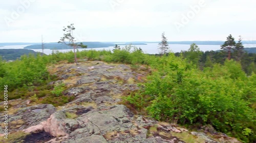 panorama of the mountain landscape
