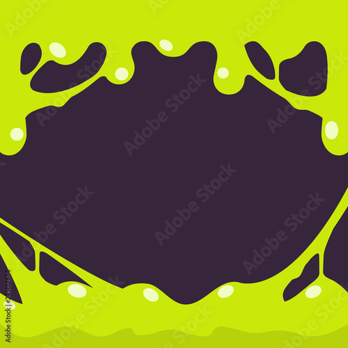 Sticky green slime background