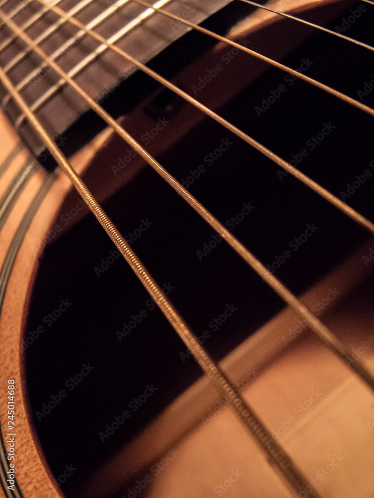 Obraz premium Guitar Strings