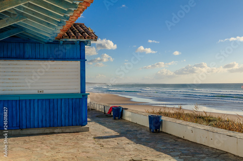 Vista da Praia de São Torpes em Sines Portugal