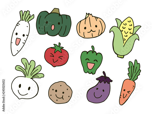 かわいい野菜1