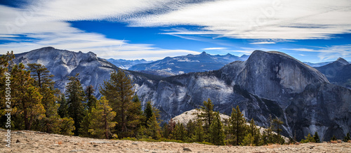 Half Dome North View  Yosemite National Park  California 