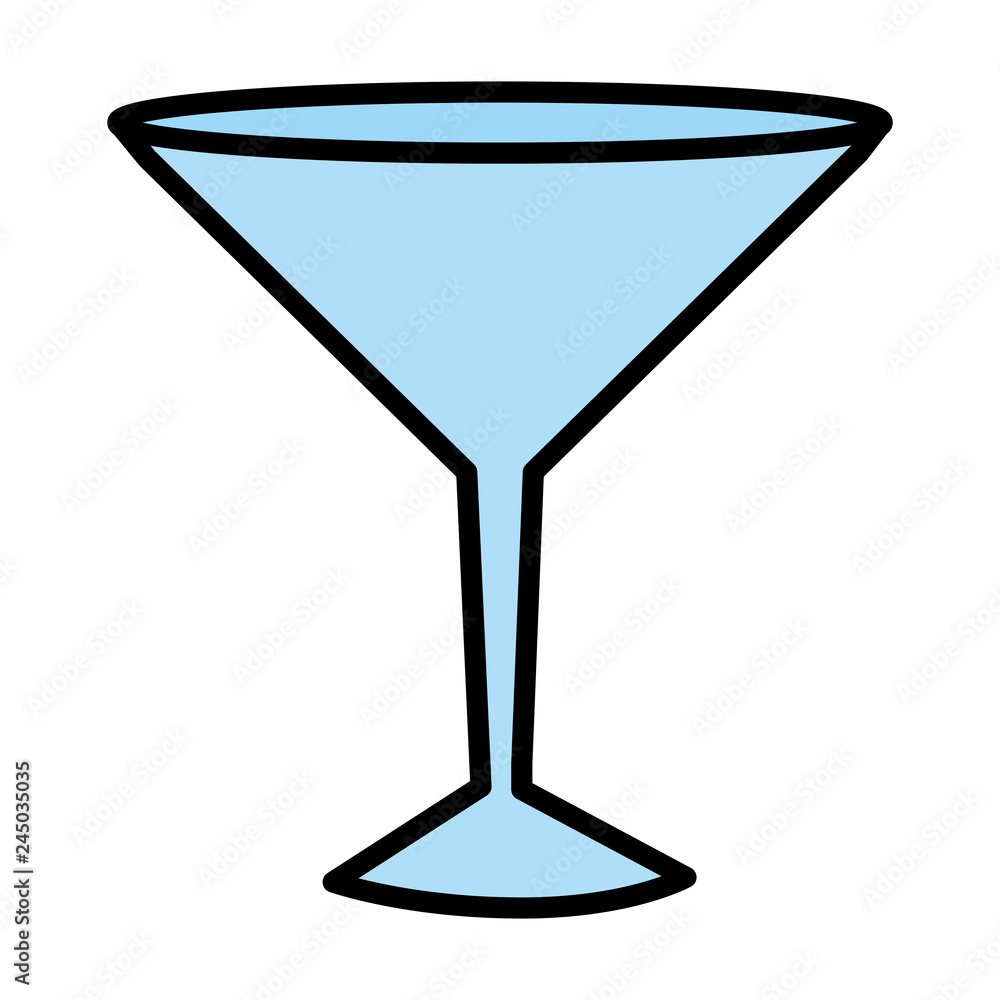Cocktail glass icon Cocktail glass icon