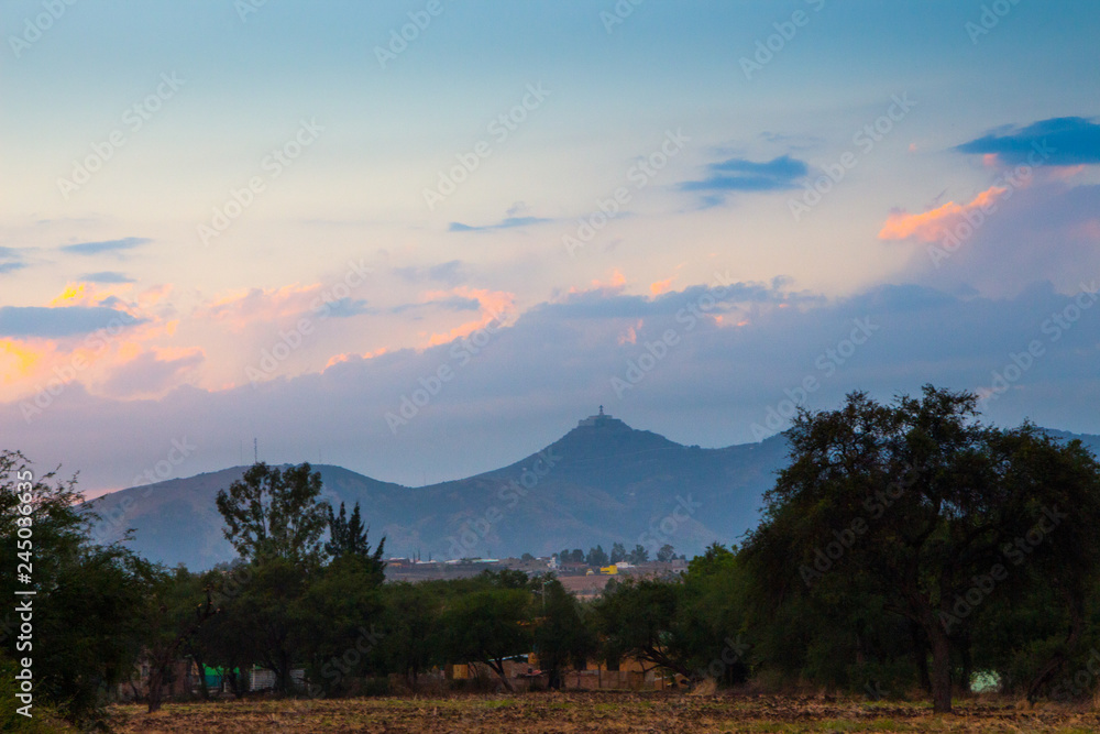 Naklejka premium Montaña de Cristo Rey