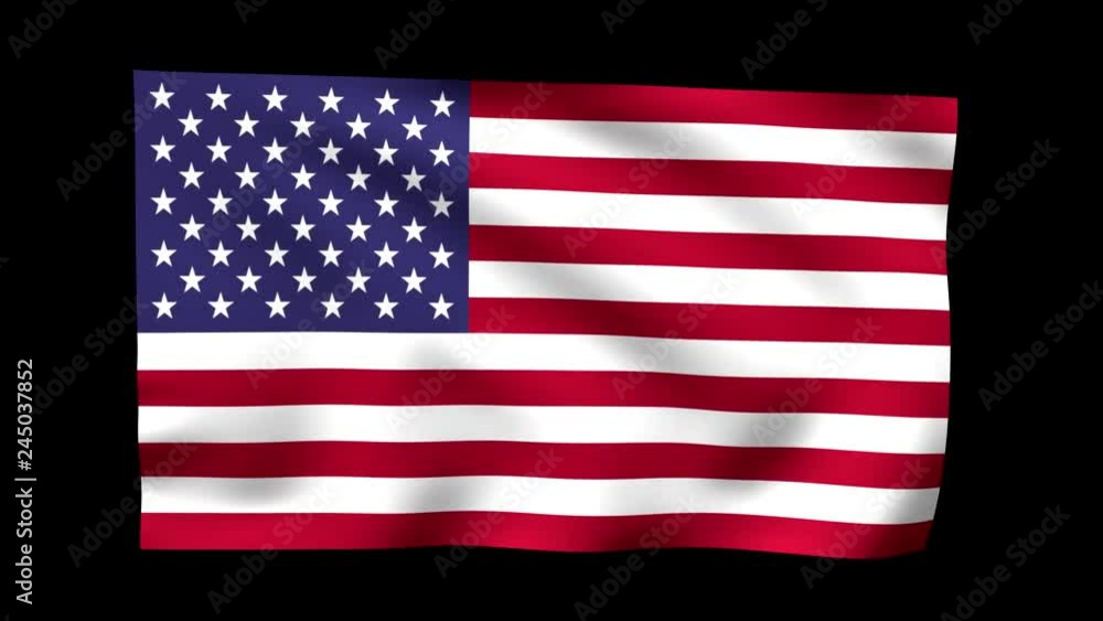 Animated Usa Flag Alpha Animated Usa Flag Alpha