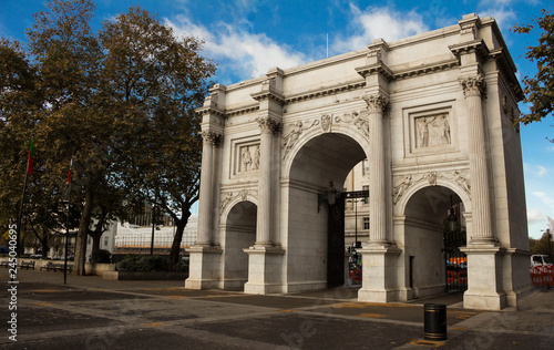 Sticker The famous Marble Arch , London,England, United Kingdom.