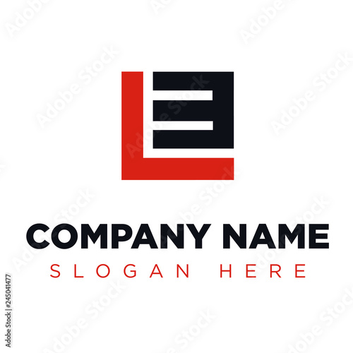Free Download Le, L3, C3, Ce Company Group Logo Concept Idea  - GFXLoad