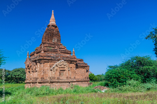 Small temple in Bagan, Myanmar