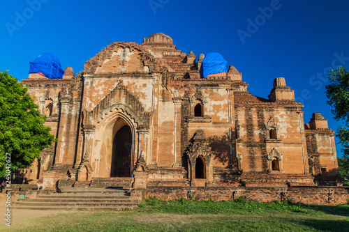 View of Dhammayangyi temple in Bagan, Myanmar