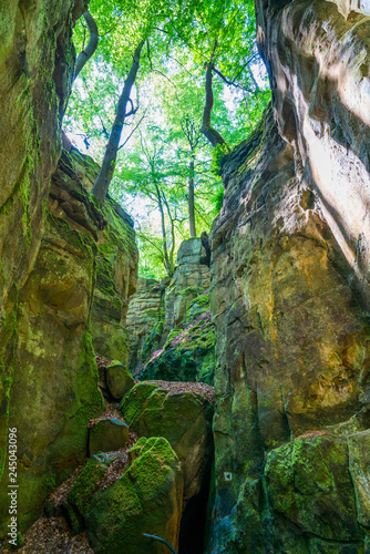 Teufelsschlucht, Eifel photo