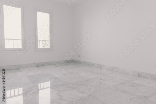 empty room with window