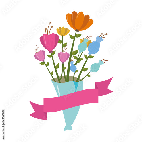 bouquet flowers ornament