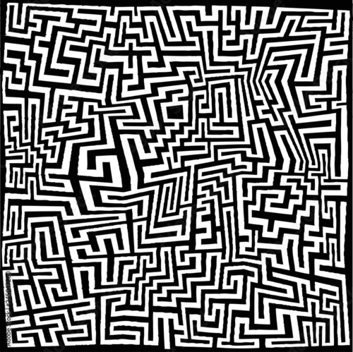 Optical Pattern in black and white color,in vector.