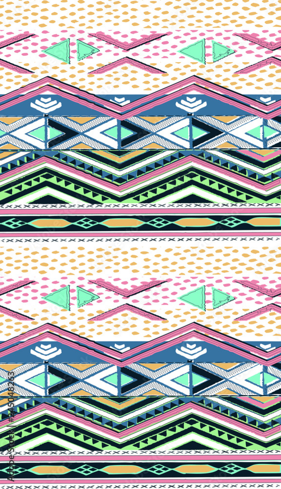 Tribal,ethnic pattern,background with geometric elements in vector. African pattern,zigzag border print. Tribal,ethnic pattern,background with geometric elements in vector. African pattern,zigzag border print.