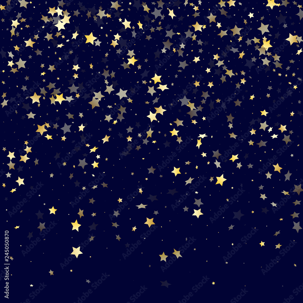 Gold falling star sparkle elements of glitter gradient vector background. Gold falling star sparkle elements of glitter gradient vector background.