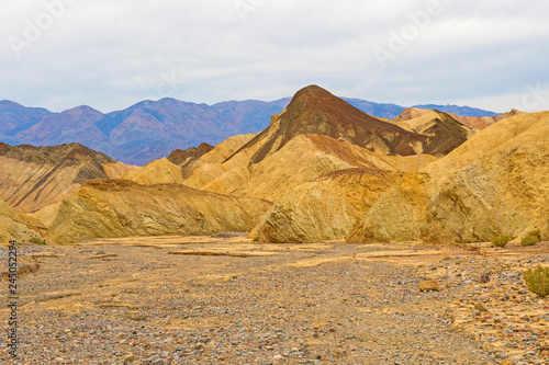 Colorful Formations in a Desert Arroyo photo