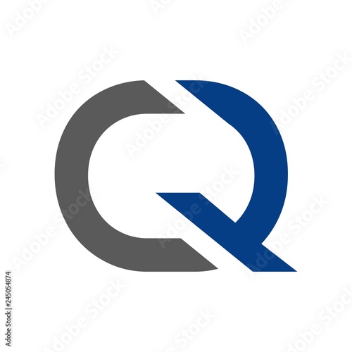 letter c q vector logo