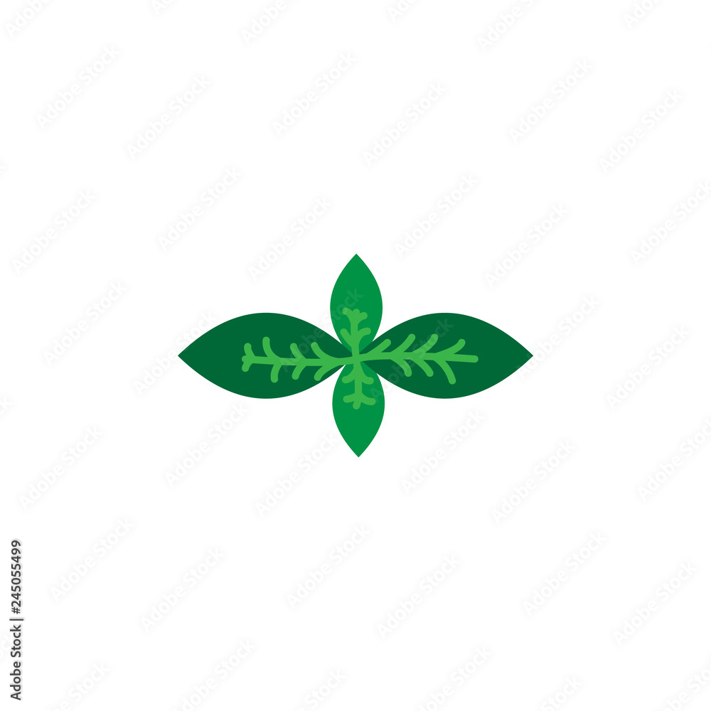 Herb, basil icon. Element of herb icon for mobile concept and web apps. Detailed Herb, basil icon can be used for web and mobile